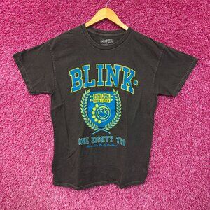 Blink-182 Going Away to College Lyric Pop Punk Band Tee M